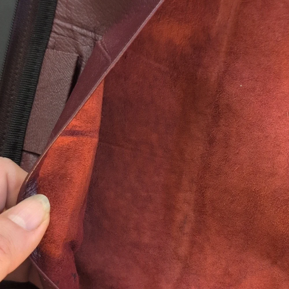 Burgundy Vinyl Bible Cover